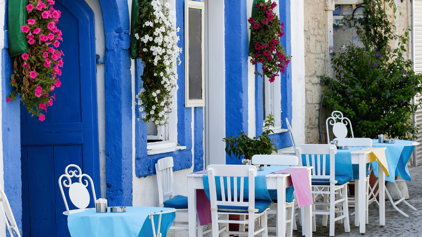 Colorful Alacati Streets