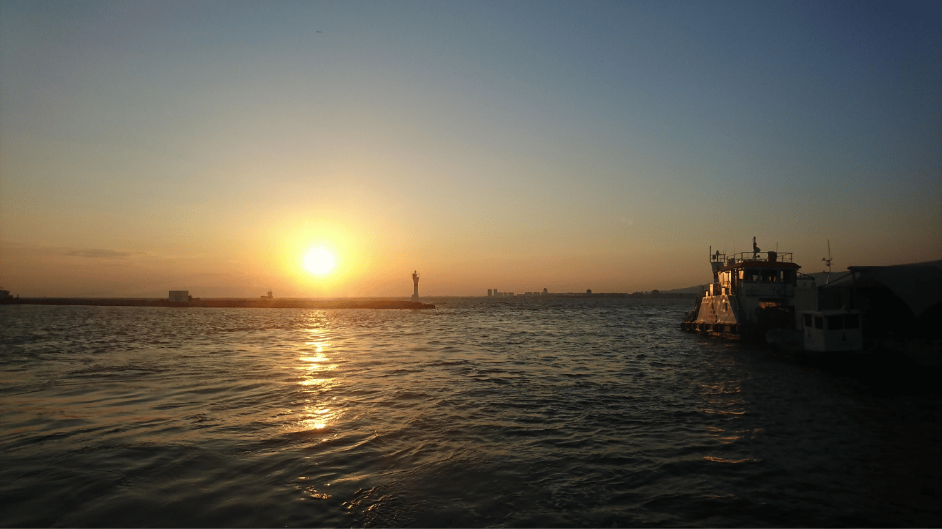 Sunset at Kordon, Izmir